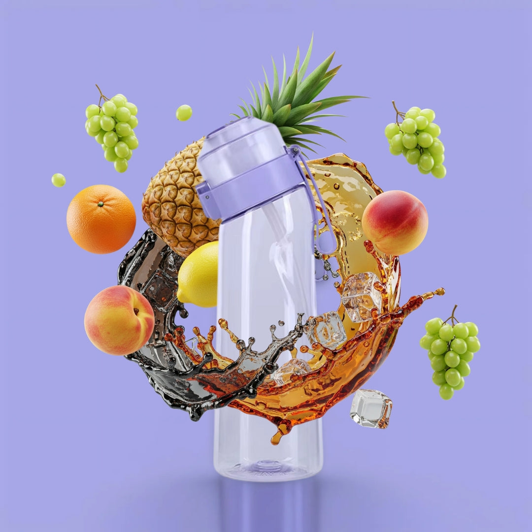 Flavored Water Bottle + 7 FREE Flavors