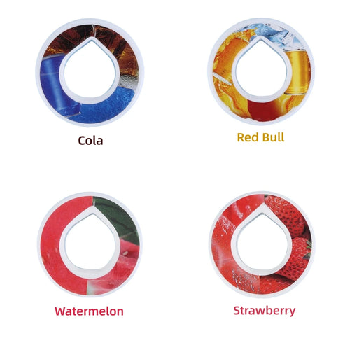 Pods 4Pcs Flavour Cola Blueberry Cherry Pods 0 Sugar Used in Flavoured Drinking Bottle for Drinkfles Airup Water Bottle