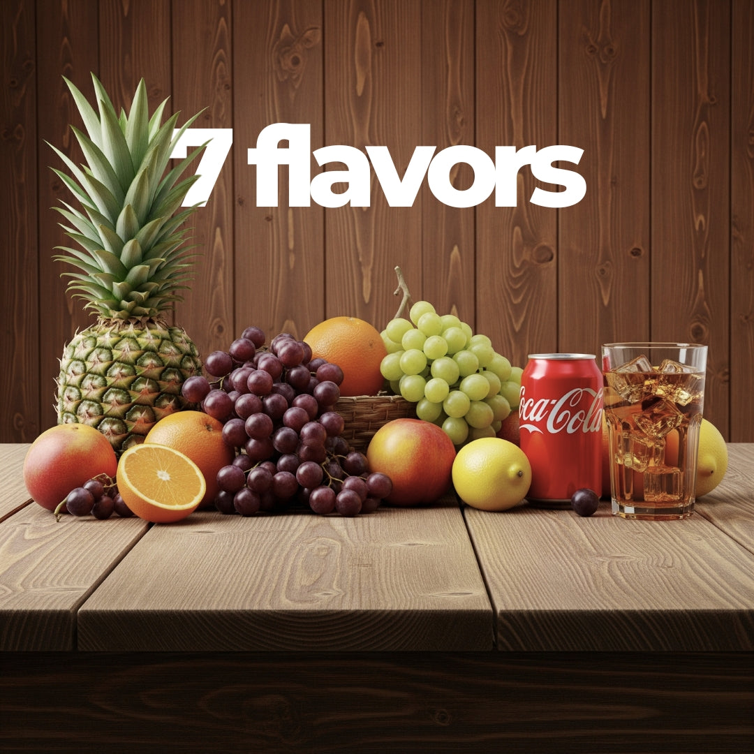 Flavored Water Bottle + 7 FREE Flavors