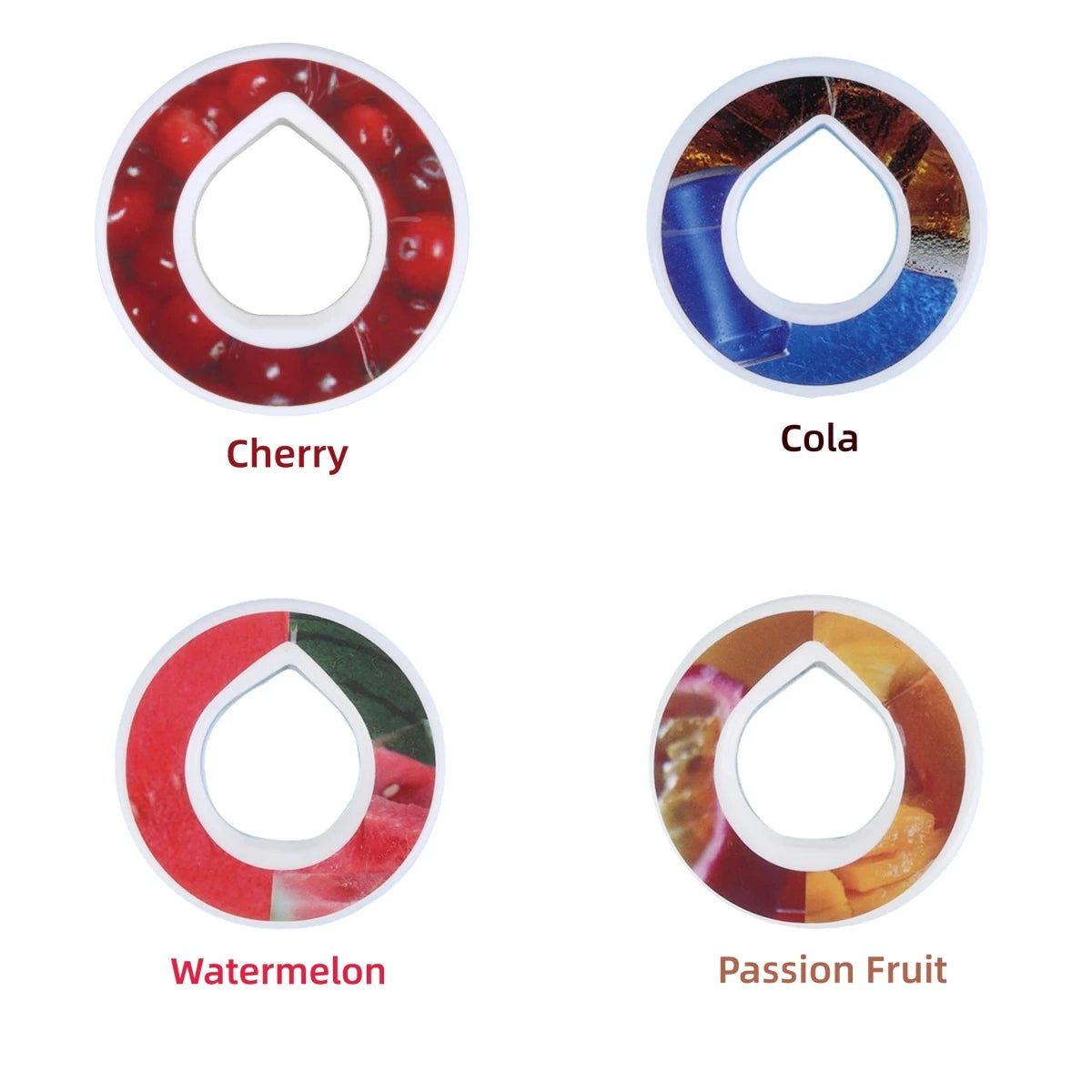 Pods 4Pcs Flavour Cola Blueberry Cherry Pods 0 Sugar Used in Flavoured Drinking Bottle for Drinkfles Airup Water Bottle